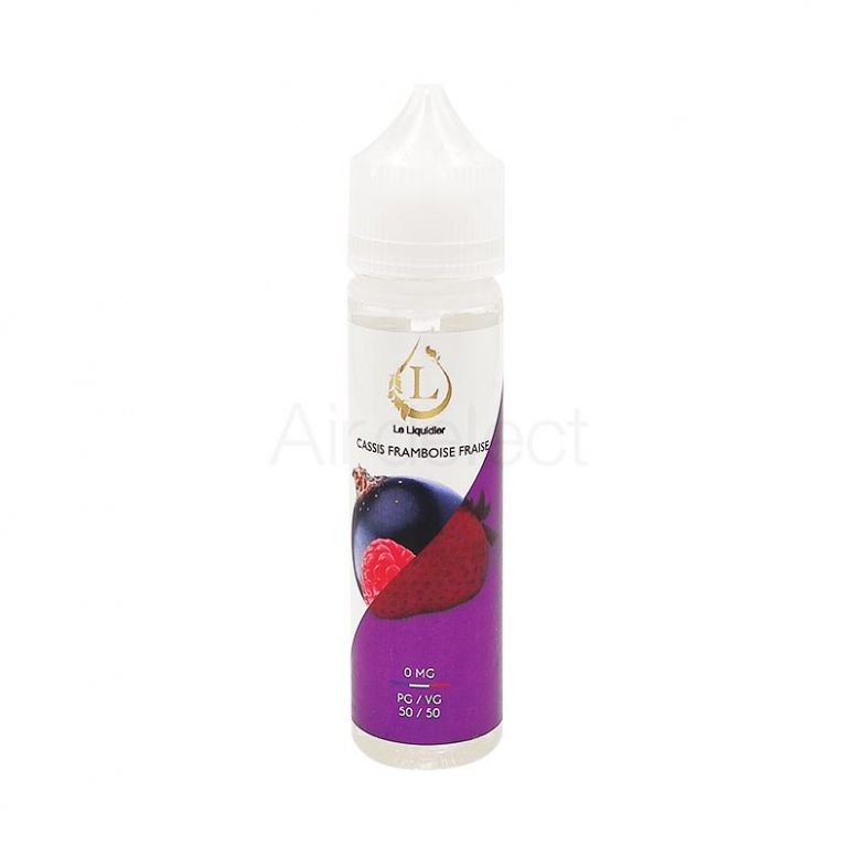 Cassis Framboise Fraise - Le Liquidier