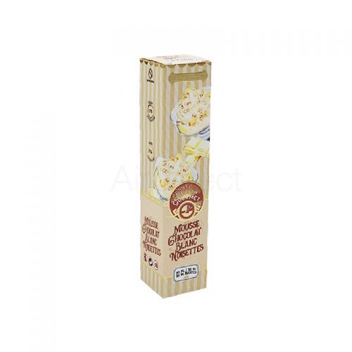 Mousse chocolat blanc noisettes - 50ml - Le Petit Gourmet