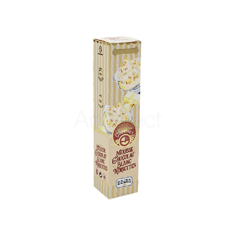 Mousse chocolat blanc noisettes - 50ml - Le Petit Gourmet