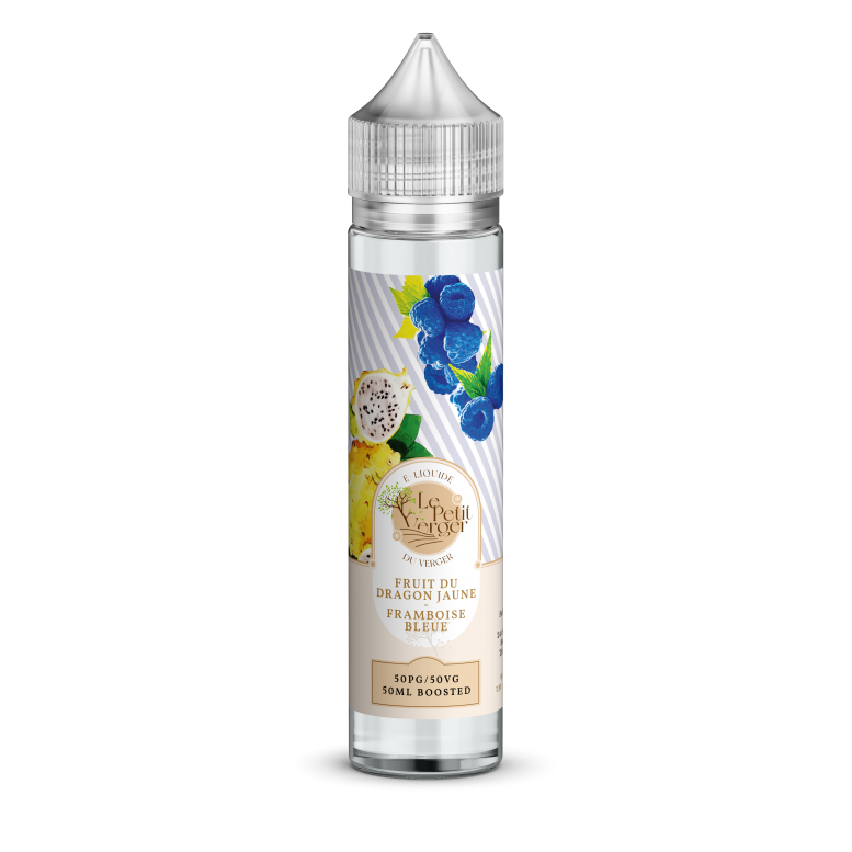 Fruit du dragon jaune Framboise bleu
