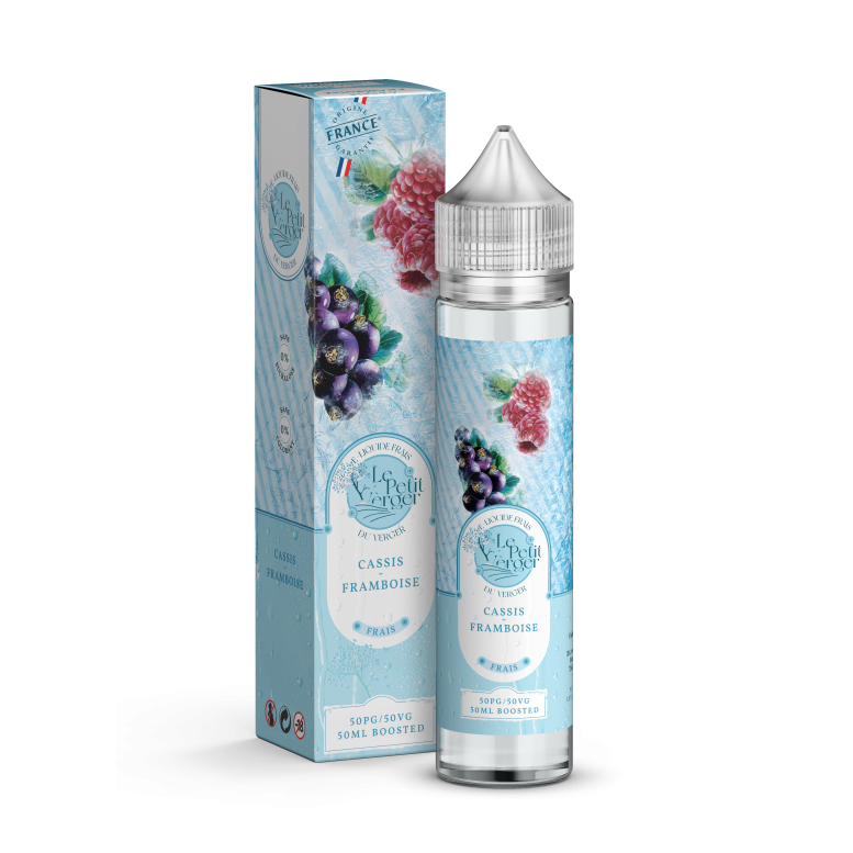 Cassis Framboise - Le Petit Verger frais - 50ml
